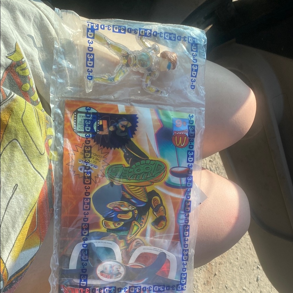 Vintage McDonald's Spy Kids 3D Game Over Juni Action Figure